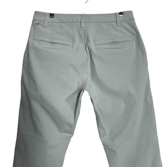 Lululemon Commission Pant Classic Fit Warpstreme MENS 30 x 28 Grey Chino - Picture 7 of 10